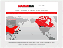Tablet Screenshot of capitaltaxltd.com